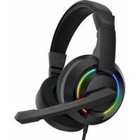 HYDRA RGB Rainbow | Gaming Headset 3,5mm & USB | Zwart