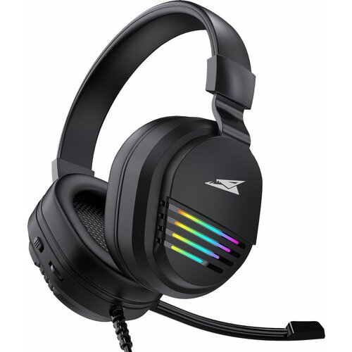 Baracuda PEARL RGB | On-Ear Gaming Headset 3,5mm en USB | Zwart Baracuda PEARL RGB | On-Ear Gaming Headset 3,5mm en USB | Zwart