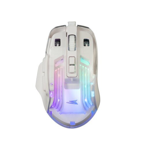 Baracuda ANGLERFISH RGB | Bedrade Gaming Muis | USB-A | 7200 DPI | Wit Baracuda ANGLERFISH RGB | Bedrade Gaming Muis | USB-A | 7200 DPI | Wit