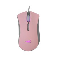 LOBSTER RGB | Bekabelde Gaming Muis | USB-A | 6400 DPI | Roze