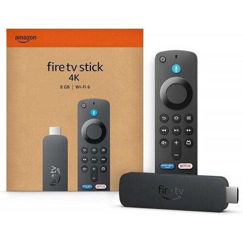 Amazon Fire TV Stick 4K | 2024 Model | Ultra HD Streaming | Wi-Fi 6
