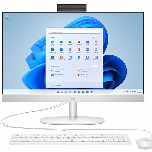 Hewlett Packard HP All-in-One 24-cr0069ny | 24'' F-HD IPS | Intel Core i5-1334U | 8GB | 512GB | W11 Professional | Met Keyboard & Muis Hewlett Packard HP All-in-One 24-cr0069ny | 24'' F-HD IPS | Intel Core i5-1334U | 8GB | 512GB | W11 Professional | Met Keyboard & Muis