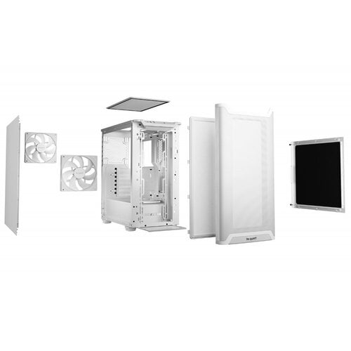 be quiet! PURE BASE 501 Airflow Mesh | Midi Tower Case | Wit