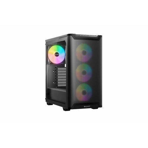 be quiet! PURE BASE 501 LX RGB | Midi Tower Case | Zwart be quiet! PURE BASE 501 LX RGB | Midi Tower Case | Zwart