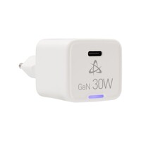USB Oplader HC-30 | 30W GaN | USB Type-C | Wit