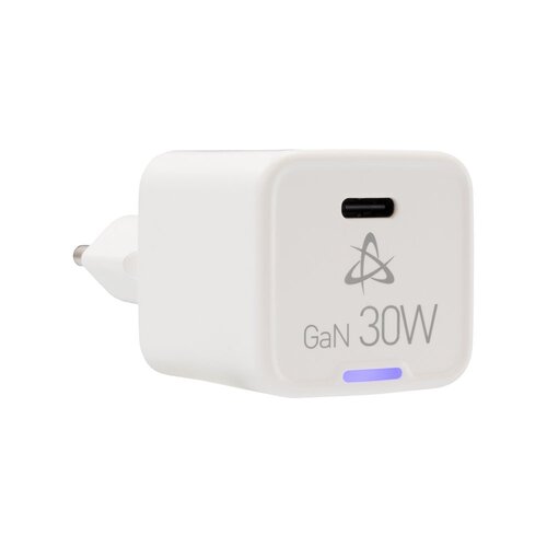 SBOX USB Oplader HC-30 | 30W GaN | USB Type-C | Wit SBOX USB Oplader HC-30 | 30W GaN | USB Type-C | Wit