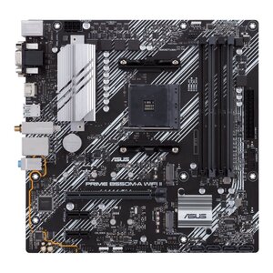 Asus ASUS PRIME B550M-A WIFI II | Socket AM4 | AMD B550 | 4xDDR4 | Micro-Atx | Moederbord Asus ASUS PRIME B550M-A WIFI II | Socket AM4 | AMD B550 | 4xDDR4 | Micro-Atx | Moederbord