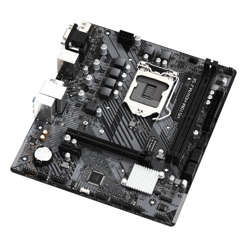 Asrock H510M-HDV/M.2 SE | Socket LGA 1200 | Intel H470 | 2xDDR4 | Micro-ATX | Moederbord