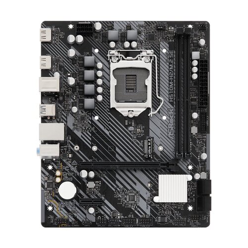 Asrock H510M-H2/M.2 SE | Socket LGA 1200 | Intel H470 | 2xDDR4 | Micro-ATX | Moederbord