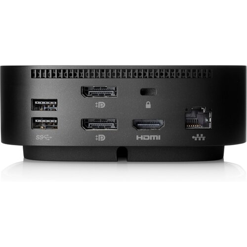 Hewlett Packard HP 26D32AA G5 | USB-C Docking Station | Dual 4K Display | 100W Power Delivery | Zwart