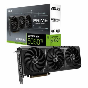 Asus ASUS Prime GeForce RTX 5060 Ti | 8GB GDDR7 | DLSS 4 | Videokaart | Nvidia GPU Asus ASUS Prime GeForce RTX 5060 Ti | 8GB GDDR7 | DLSS 4 | Videokaart | Nvidia GPU