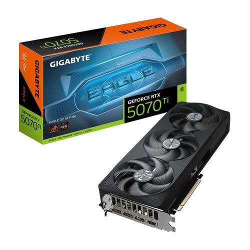 Gigabyte GIGABYTE GeForce RTX 5070 Ti EAGLE OC SFF | 16GB GDDR7 | DLSS 4 | Videokaart | Nvidia GPU