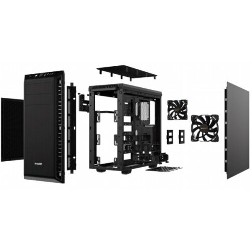 be quiet! Pure Base 600 | Midi Tower Case | Zwart be quiet! Pure Base 600 | Midi Tower Case | Zwart