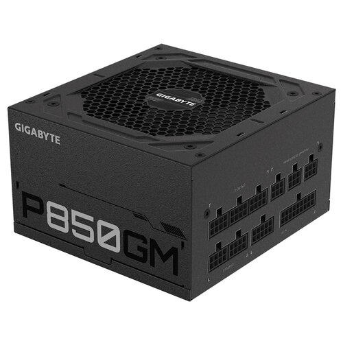 Gigabyte P850GM | 850W ATX Voeding (20+4 pin) | Zwart Gigabyte P850GM | 850W ATX Voeding (20+4 pin) | Zwart
