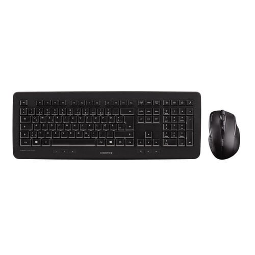 Cherry CHERRY DW 5100 | Draadloze Muis- en Toetsenbordcombo RF | QWERTY US | Zwart