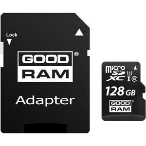 Goodram M1AA | 128GB MicroSDXC Geheugenkaart | UHS-I Klasse 10 Goodram M1AA | 128GB MicroSDXC Geheugenkaart | UHS-I Klasse 10
