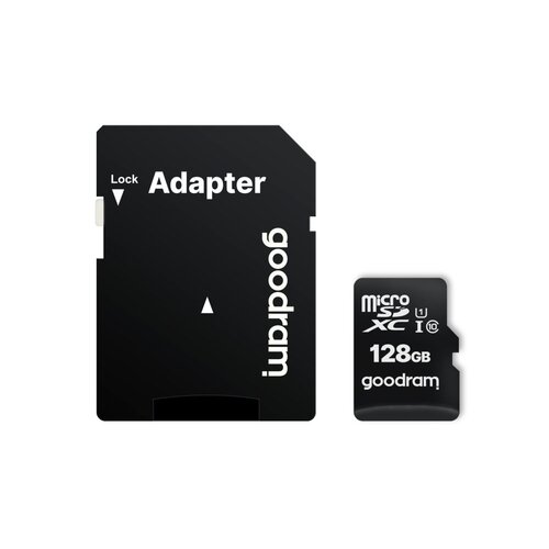 Goodram M1AA | 128GB MicroSDXC Geheugenkaart | UHS-I Klasse 10 Goodram M1AA | 128GB MicroSDXC Geheugenkaart | UHS-I Klasse 10