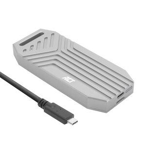 ACT USB 4.0 40 Gbit/s M.2 2280 NVMe | PCIe SSD Behuizing | Tool-Free ACT USB 4.0 40 Gbit/s M.2 2280 NVMe | PCIe SSD Behuizing | Tool-Free