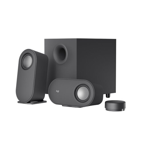 Logitech Z407 | 2.1 Bluetooth Luidsprekerset | Draadloze Afstandsbediening | Subwoofer | 80W RMS Logitech Z407 | 2.1 Bluetooth Luidsprekerset | Draadloze Afstandsbediening | Subwoofer | 80W RMS