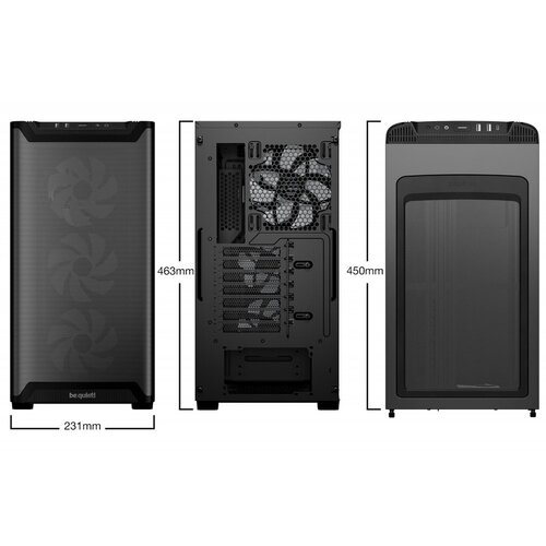 be quiet! PURE BASE 501 LX RGB | Midi Tower Case | Zwart