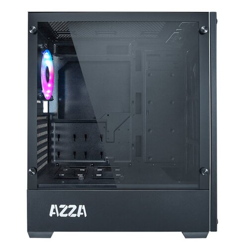 Azza Apollo 430 RGB | Midi Tower Case | Zwart