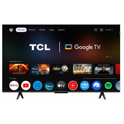 TCL 65P79K | 65" 4K Ultra HD QLED Smart TV | Google TV | Dolby Vision | 60Hz (2025)