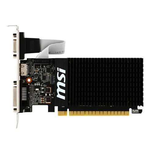 MSI GeForce GT 710 2GD3H | 2GB GDDR3 VRAM | Low Profile | Videokaart | GPU | Nvidia MSI GeForce GT 710 2GD3H | 2GB GDDR3 VRAM | Low Profile | Videokaart | GPU | Nvidia
