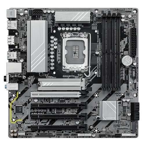 Gigabyte B860M DS3H WIFI6E | Socket LGA 1851 (V1) | Intel B860 | 4xDDR5 | Micro ATX | Moederbord