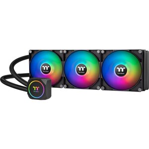 Thermaltake TH420 ARGB Sync | 420 mm AIO Liquid Cooler | Zwart Thermaltake TH420 ARGB Sync | 420 mm AIO Liquid Cooler | Zwart
