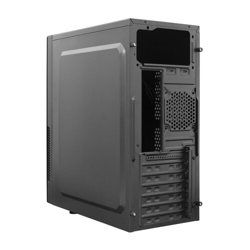 SBOX PCC-180 | Midi Tower Case | Zwart | Geen PSU