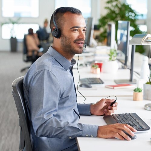 Logitech H960 | Bedrade On-ear Headset USB-A | Zwart Logitech H960 | Bedrade On-ear Headset USB-A | Zwart