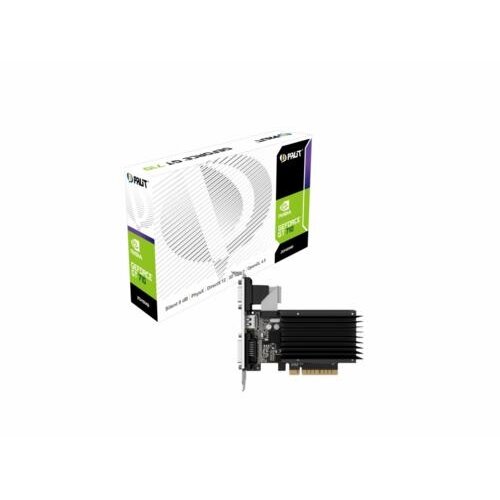 Palit GeForce GT 710 | 2GB GDDR3 VRAM | Passieve Koeling | Low Profile | Videokaart | GPU | NVIDIA Palit GeForce GT 710 | 2GB GDDR3 VRAM | Passieve Koeling | Low Profile | Videokaart | GPU | NVIDIA