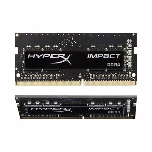 Kingston Fury Impact | 16GB 2x8GB DDR4 | 3200MHz | SO-DIMM | CL20 | Geheugenmodule | RAM