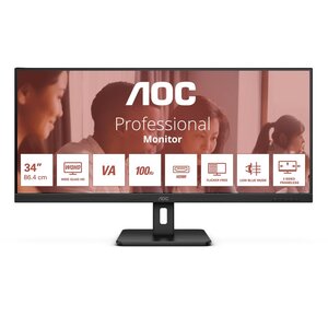 AOC U34E2M 34" | UWQHD 3440x1440 | VA | 100Hz | 4ms | Ultrawide Monitor