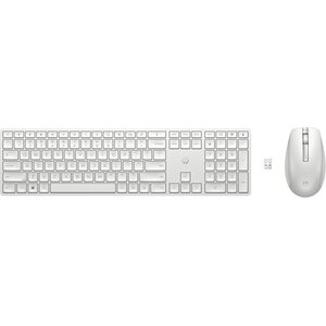 HyperX AZERTY | HP 650 Wit | Draadloze Muis en Toetsenbordcombo | AZERTY