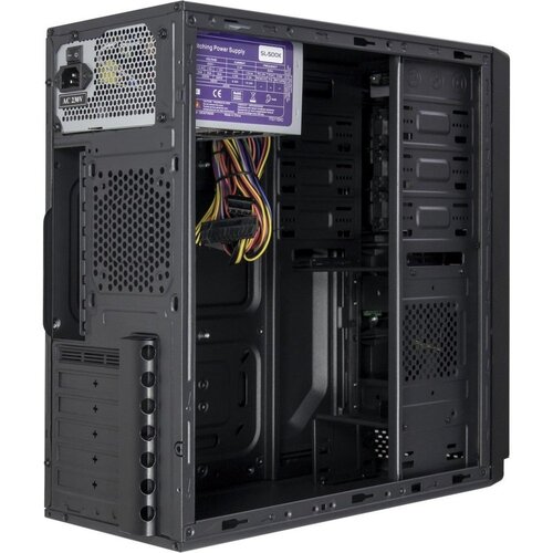 Inter-Tech IT-5916 | Midi Tower Case | 500 Watt Voeding | Zwart
