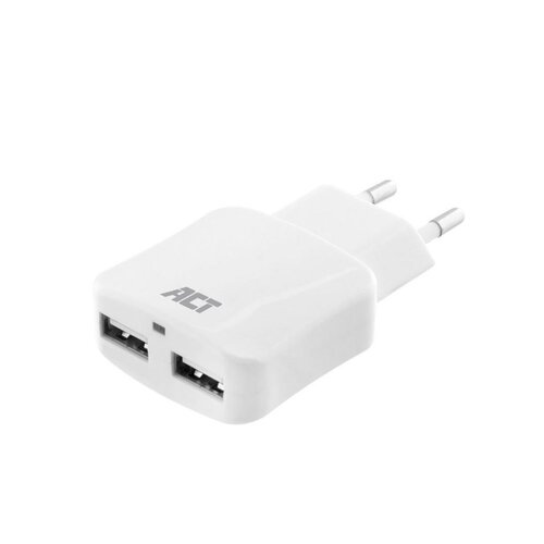 ACT AC2115 oplader voor mobiele apparatuur Wit Binnen ACT AC2115 oplader voor mobiele apparatuur Wit Binnen