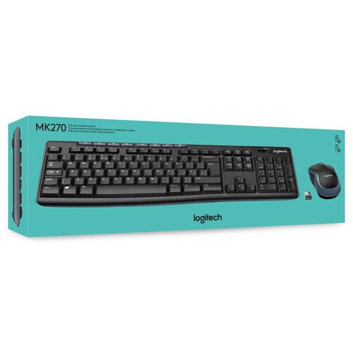 Logitech MK270 | Draadloze Muis en Toetsenbordcombo | QWERTY