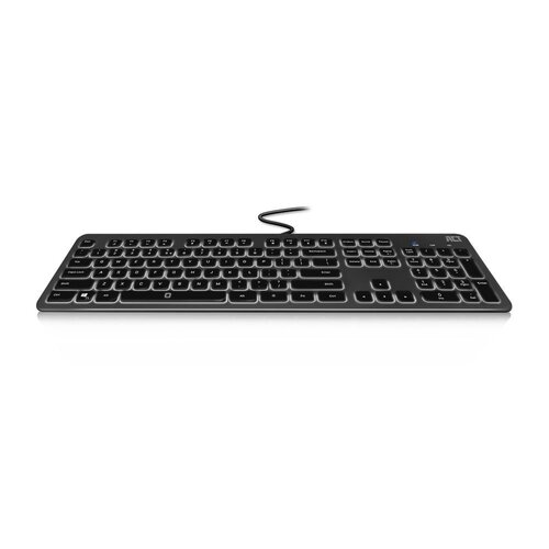 ACT AC5415 | Toetsenbord | USB | QWERTY US-layout | Zwart ACT AC5415 | Toetsenbord | USB | QWERTY US-layout | Zwart