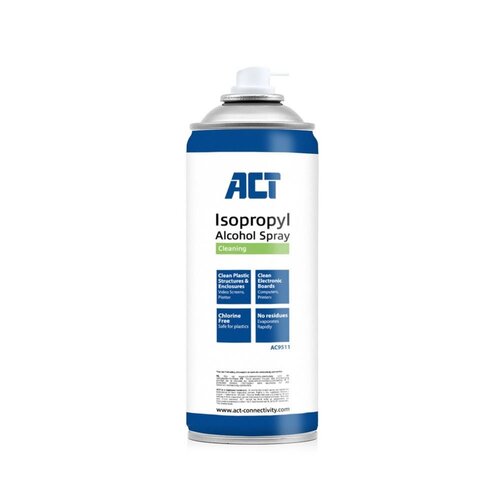 ACT AC9511 | Isopropyl Alcohol Spray | 400 ml ACT AC9511 | Isopropyl Alcohol Spray | 400 ml