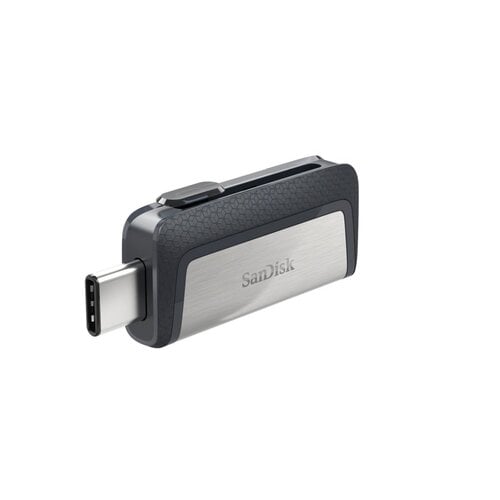 Sandisk SanDisk Ultra Dual Drive USB Type-C | 128GB USB Flash Drive | USB Type-A / USB Type-C 3.2 Gen 1 (3.1 Gen 1) | tot 150 MB/s lezen | Zwart, Zilver