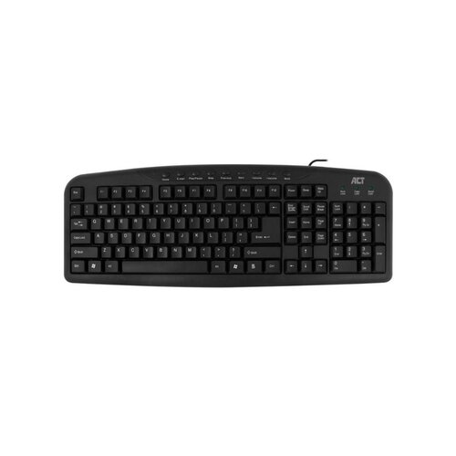 ACT AC5400 | Toetsenbord | USB | QWERTY US | Zwart