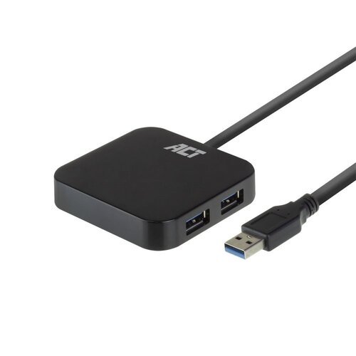 ACT AC6305 | USB 3.2 Gen 1 Hub | Type-A | 5 Gbit/s | Zwart