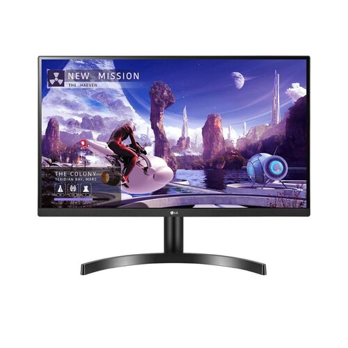 LG 27QN600-B | 27" Quad HD Monitor (2560x1440) | IPS | 75Hz | Zwart