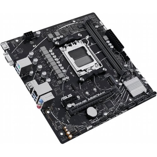 Asus ASUS Prime A620M-K | Socket AM5 | AMD A620 | 2xDDR5 | Micro-ATX | Moederbord Asus ASUS Prime A620M-K | Socket AM5 | AMD A620 | 2xDDR5 | Micro-ATX | Moederbord