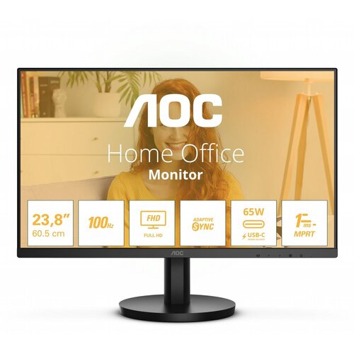 AOC 24B3CA2 | 23,8" Full HD IPS | 100Hz | USB-C en HDMI | Monitor