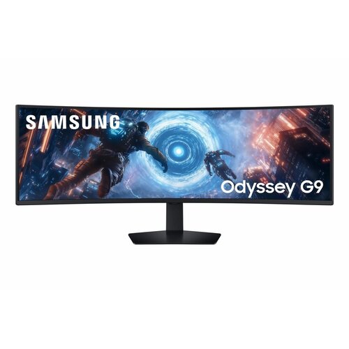 Samsung Odyssey G9 G91F 49" | 5120x1440 VA | 144Hz | 1ms | Curved UltraWide Gaming Monitor | Zwart