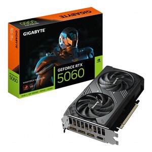 Gigabyte GIGABYTE GeForce RTX 5060 WINDFORCE MAX OC | 8GB GDDR7 | DLSS 4 | Videokaart | NVIDIA GPU Gigabyte GIGABYTE GeForce RTX 5060 WINDFORCE MAX OC | 8GB GDDR7 | DLSS 4 | Videokaart | NVIDIA GPU