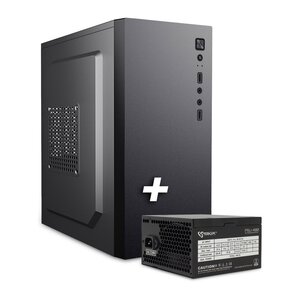 SBOX PCC-12 | Micro-ATX PC Case | Inclusief 500W PSU | USB 3.0 | Behuizing