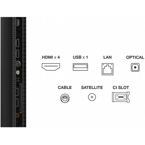TCL 50C61K | 50" 4K Ultra HD QD-MiniLED | 120Hz | Google TV | Dolby Vision | HDMI 2.1 | Smart TV